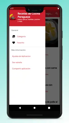 Paraguayan Recipes - Food App android App screenshot 0