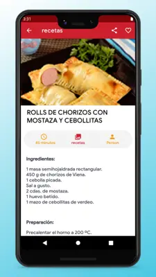 Paraguayan Recipes - Food App android App screenshot 4