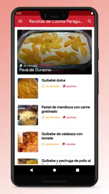 Paraguayan Recipes - Food App android App screenshot 5