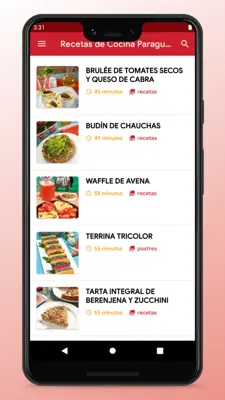 Paraguayan Recipes - Food App android App screenshot 6