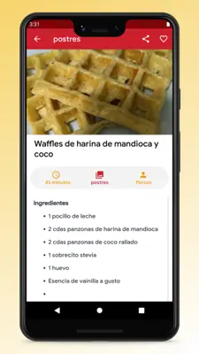 Paraguayan Recipes - Food App android App screenshot 7